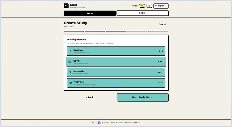 Kardo - AI-Powered Spaced Repetition Learning – screenshot 13