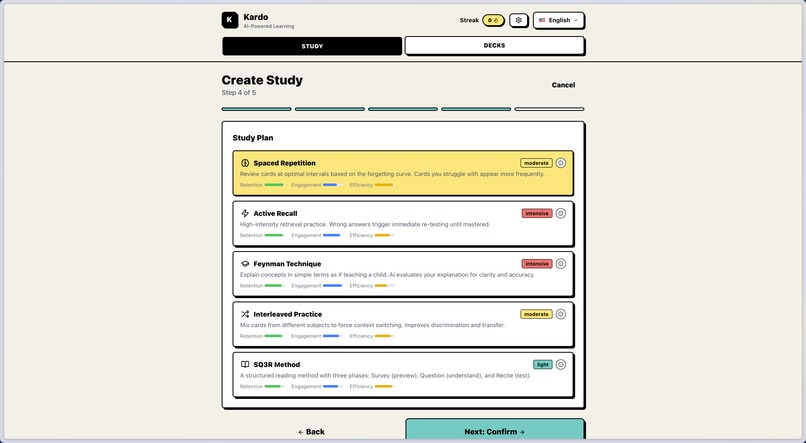 Kardo - AI-Powered Spaced Repetition Learning – screenshot 16