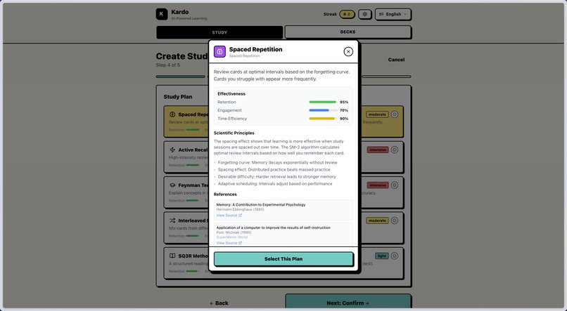 Kardo - AI-Powered Spaced Repetition Learning – screenshot 17