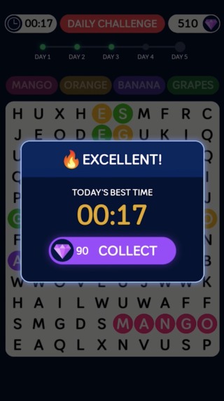 Word Search Daily – A Global Daily Puzzle Game on Snapchat – screenshot 3