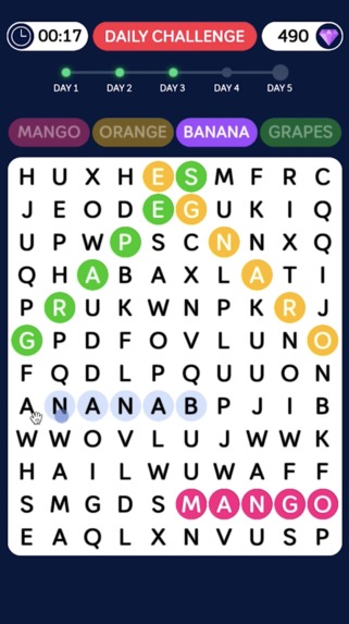 Word Search Daily – A Global Daily Puzzle Game on Snapchat – screenshot 2