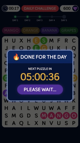 Word Search Daily – A Global Daily Puzzle Game on Snapchat – screenshot 4