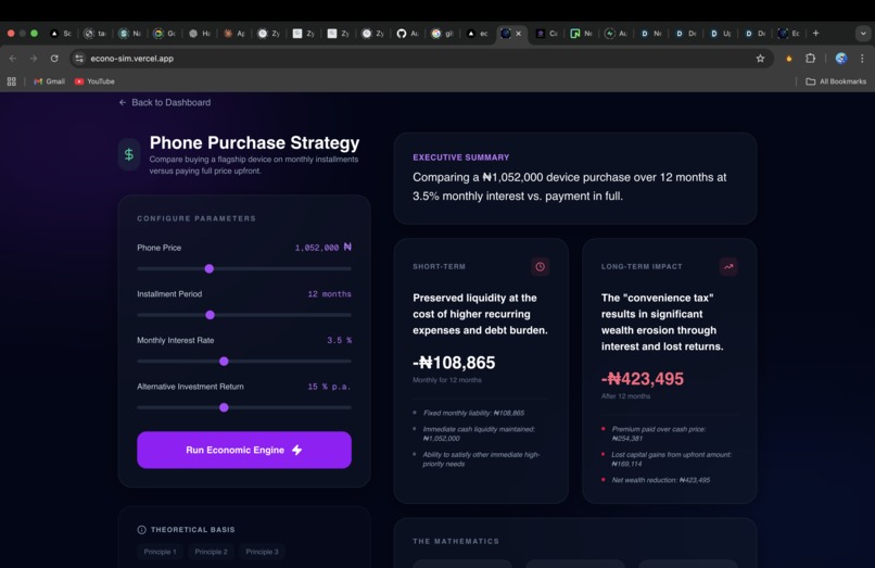 Econosim – screenshot 3