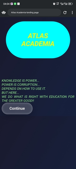 ATLAS ACADEMIA  – screenshot 1