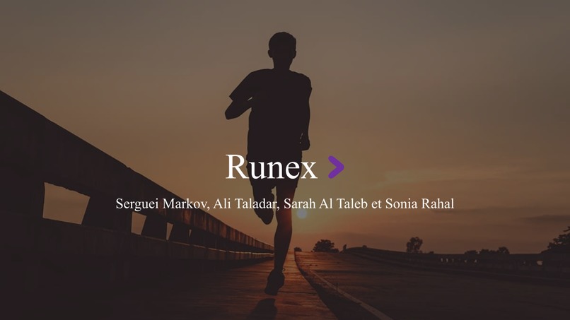 Runex, A Google Maps-Powered Fitness Tracking App – screenshot 1