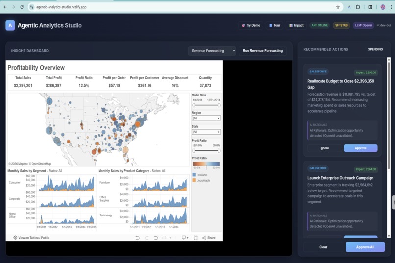 Agentic Analytics Studio – screenshot 6