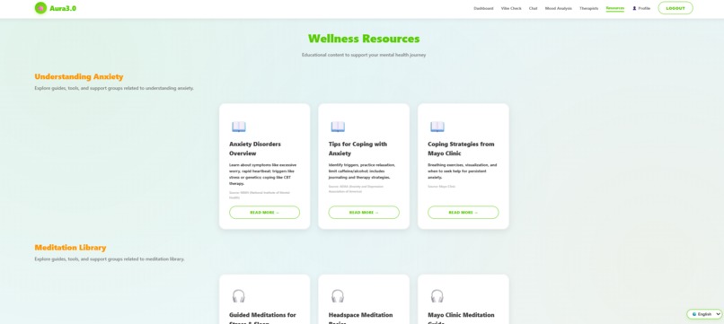  AI-Driven Mental Health Monitoring & Analytics Platform – screenshot 7