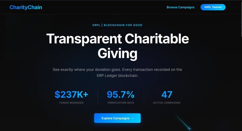 CharityChain – screenshot 6