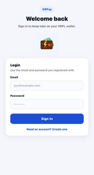 XRPay – screenshot 1