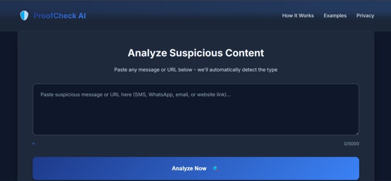 ProofCheck AI – screenshot 2