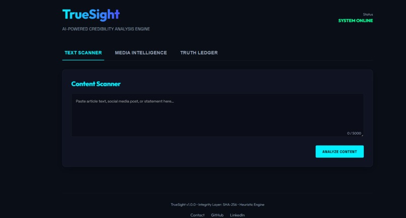 TrueSight – screenshot 1