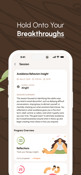 Lusaea - Therapy Companion – screenshot 6