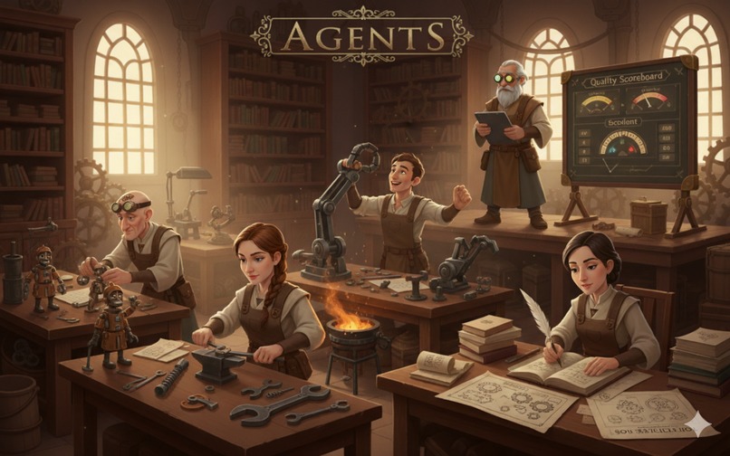 Daedalus - A Self-Forging Agent Ecosystem – screenshot 2