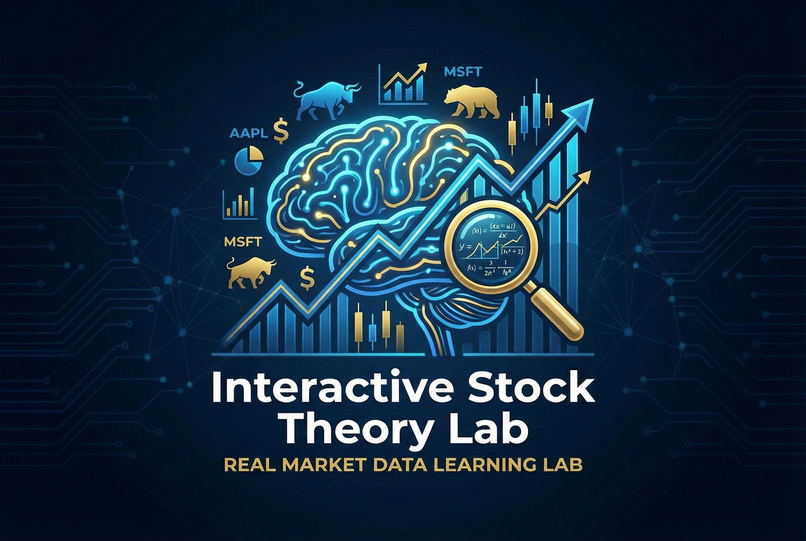 Interactive Stock Theory Lab – screenshot 1