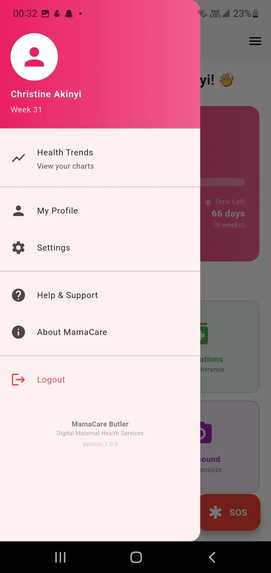 mamaCare – screenshot 4