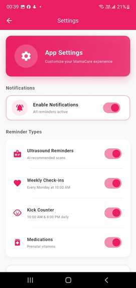 mamaCare – screenshot 20