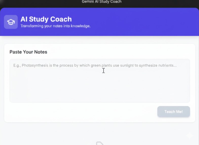 AI Study Coach – screenshot 1