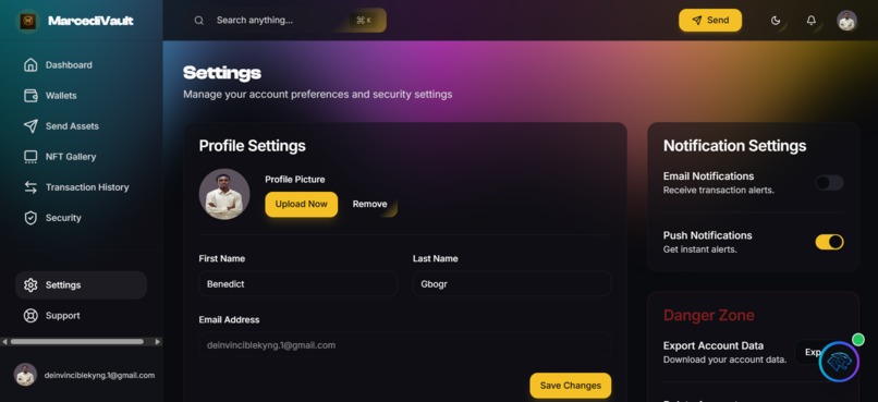 MarcediVault Edge – screenshot 7