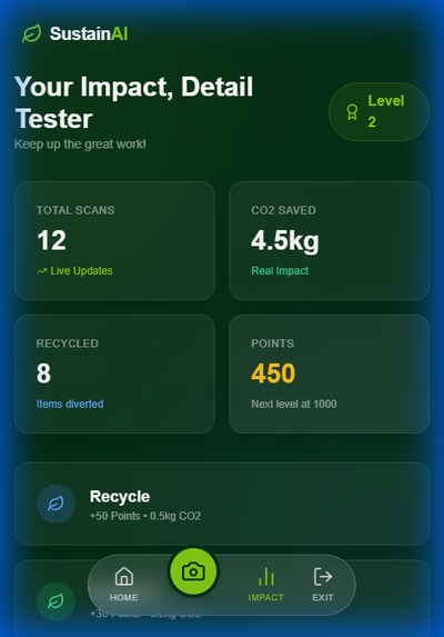 SustainAI – screenshot 5