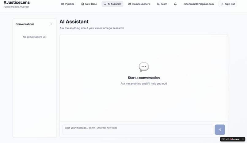 JusticeLens – screenshot 3
