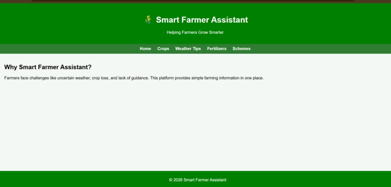 Smart Farmer Assistant  – screenshot 1