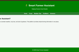 Smart Farmer Assistant 