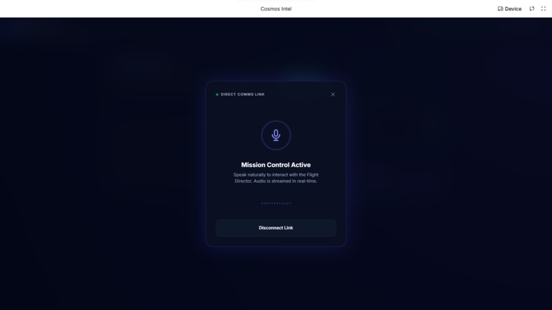 Cosmos Intel – screenshot 1