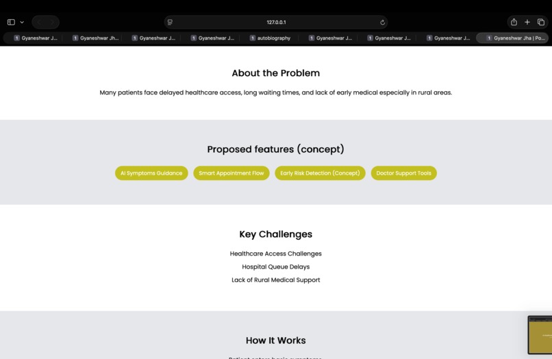 AI-Healthcare Access GDGC-edition – screenshot 2