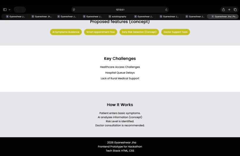 AI-Healthcare Access GDGC-edition – screenshot 3