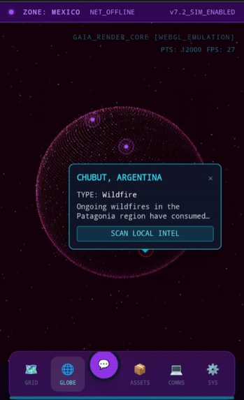 GaiaAI – Real-Time Climate & Disaster Resilience Platform – screenshot 3