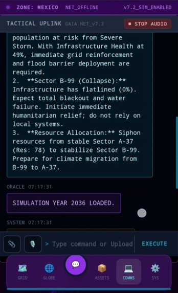 GaiaAI – Real-Time Climate & Disaster Resilience Platform – screenshot 4