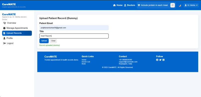 CareMate – A Compassion-Driven Digital Healthcare Platform – screenshot 10