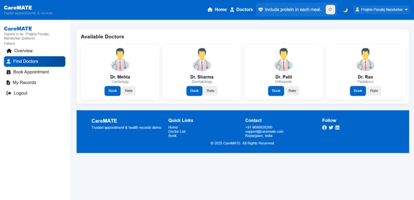 CareMate – A Compassion-Driven Digital Healthcare Platform – screenshot 11