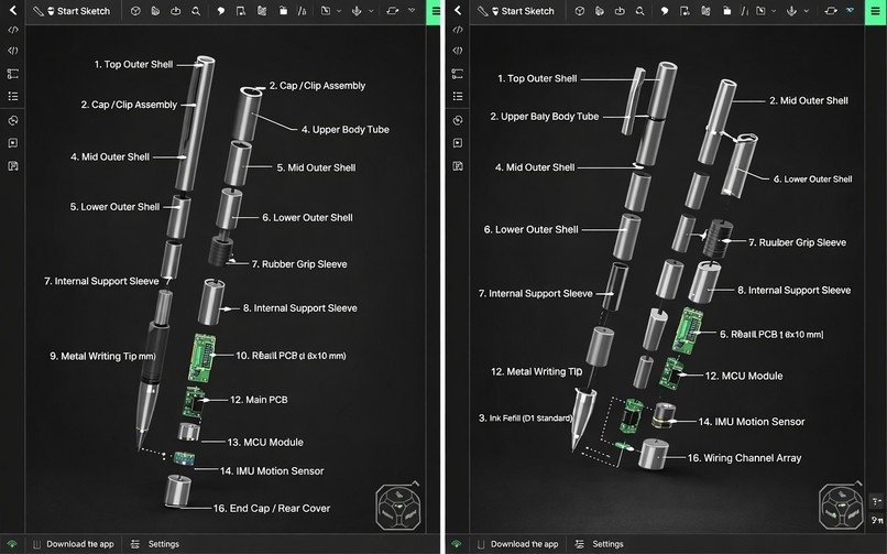 Smartpen and Holographic pin combo – screenshot 2
