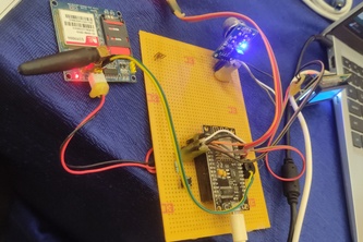 Coal mining employee safety system using IoT