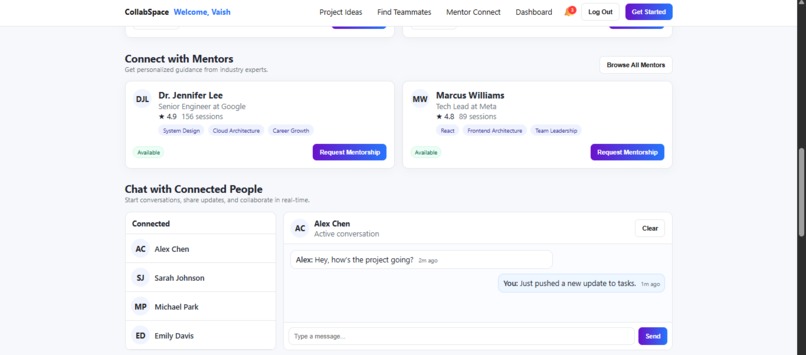 CollabSpace – screenshot 3