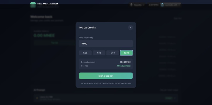 payperprompt – screenshot 2