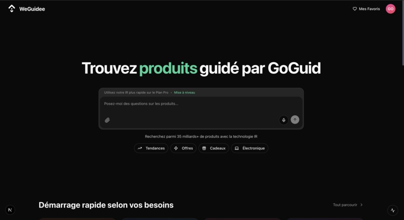 WeGuidee – screenshot 1