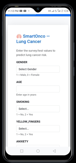 SmartOnco – AI Multi-Cancer Risk Assessment – screenshot 5
