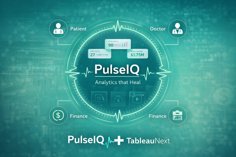 PulseIQ Hospital Intelligence Dashboard – screenshot 1