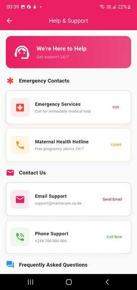 mamaCare bulter – screenshot 15