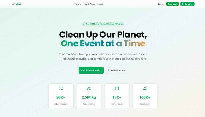 Arvi - Environmental Event – screenshot 1