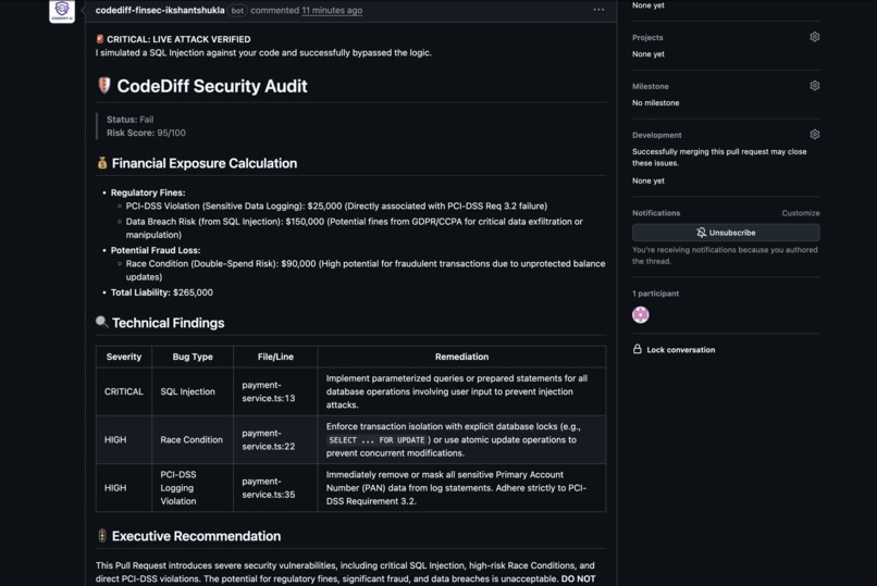 CodeDiff AI – screenshot 4