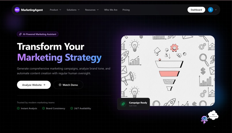 Marketing-Agent – screenshot 1