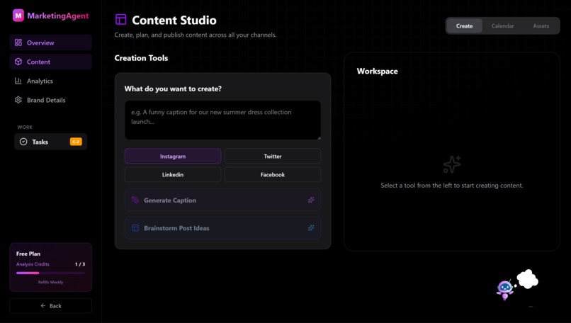 Marketing-Agent – screenshot 4