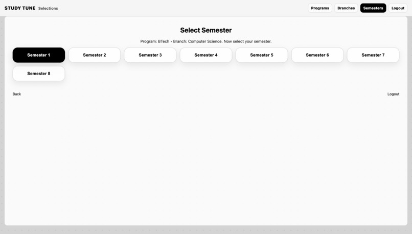 STUDY TUNE – screenshot 3