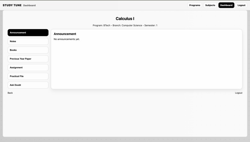 STUDY TUNE – screenshot 6