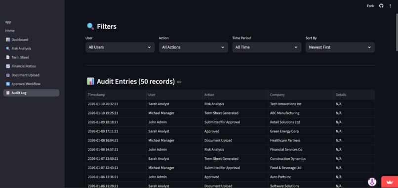 AURA - AI powered Unified Risk & origination Assistant – screenshot 7