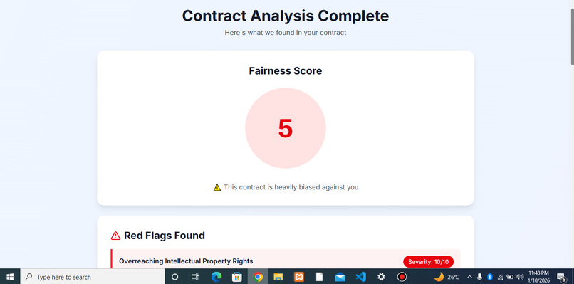 ContractGuard AI – screenshot 3