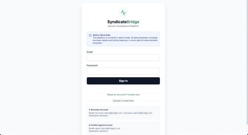 LMA Loan Tracker Management App – screenshot 2